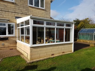 Replacement Conservatory Roof Installation - Chippenham - Before
