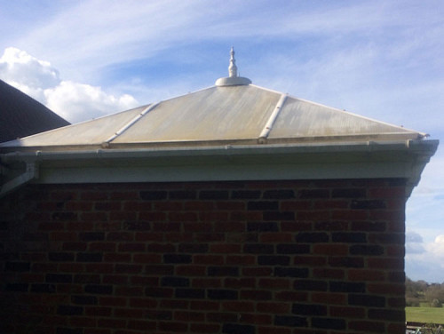 02a replacement conservatory roof west sussex before