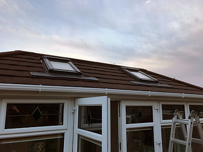 Replacement double hipped conservatory roof ferndown