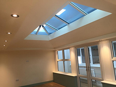 Replacement tiled orangery roof internal2